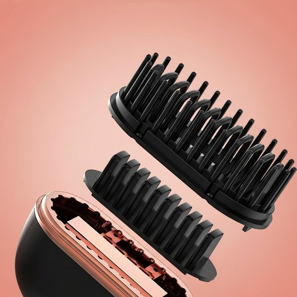 Skinule Wireless Straightening Comb - Anti-Scald Safety Feature