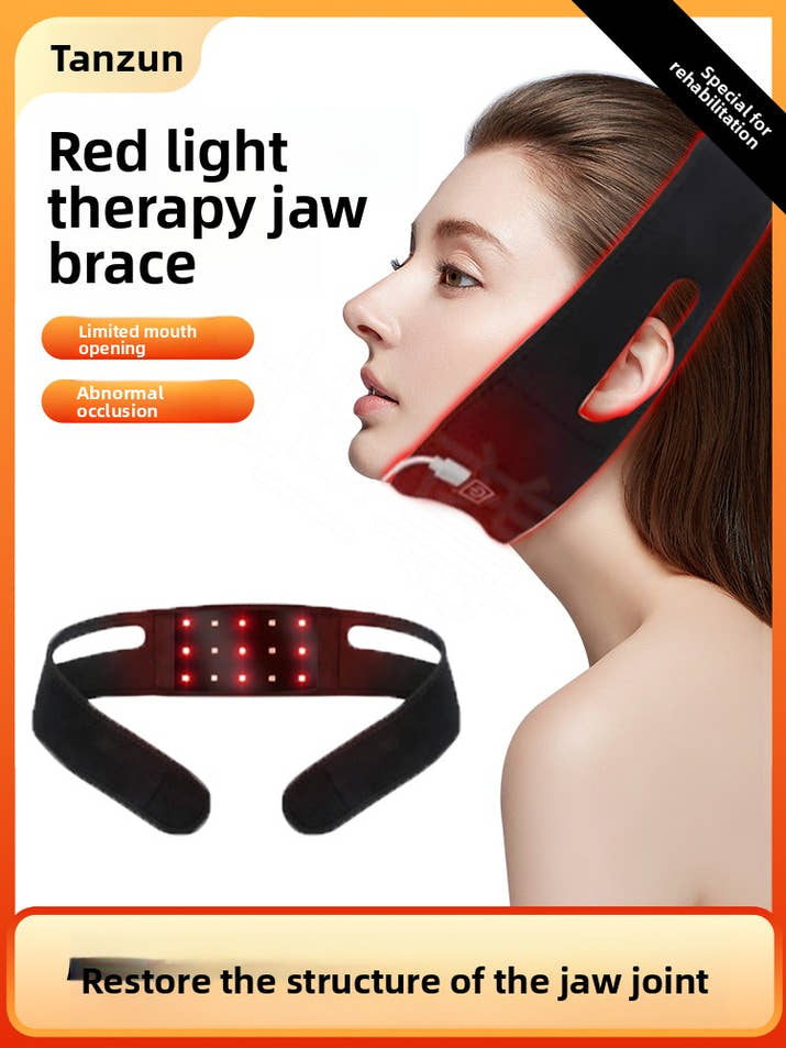 Red Light Jawline Therapy Device