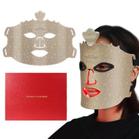 7 Color Red Light Therapy Mask Silicone LED Face Mask Skin Care at Home with Eye Protection Cushion For Anti Aging Wrinkles