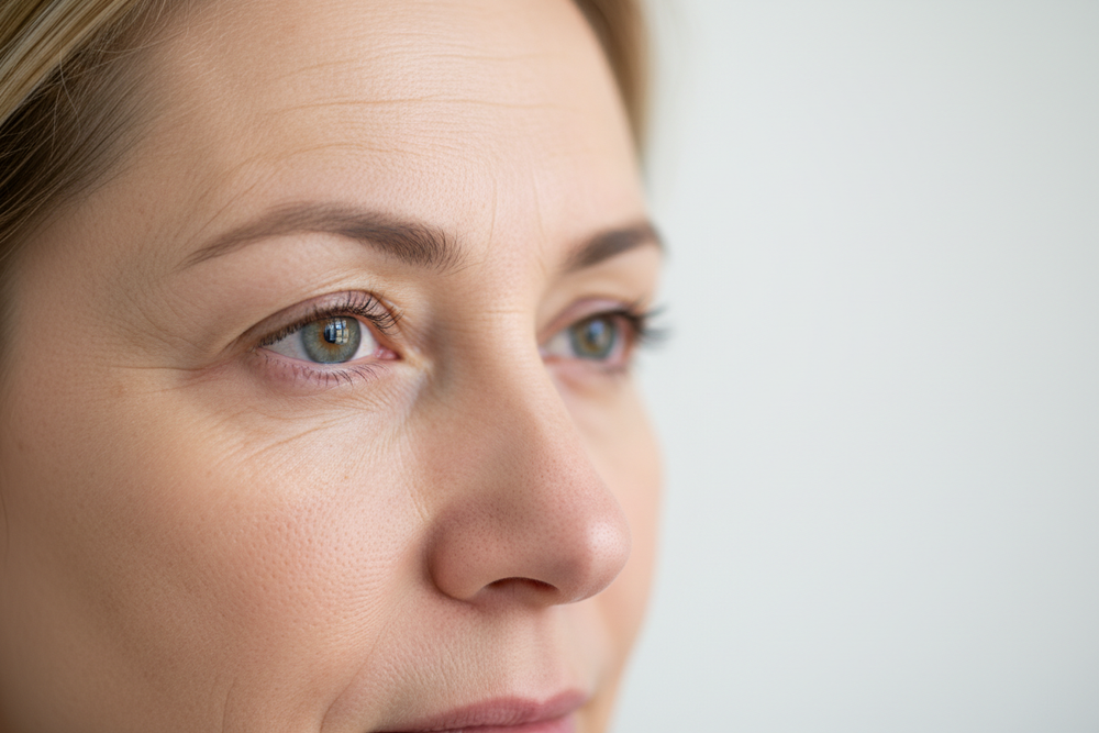 Before Treatment - Skin with Aging Signs