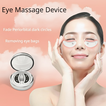 Clean LED Eye Therapy Massager lifestyle photo without logo