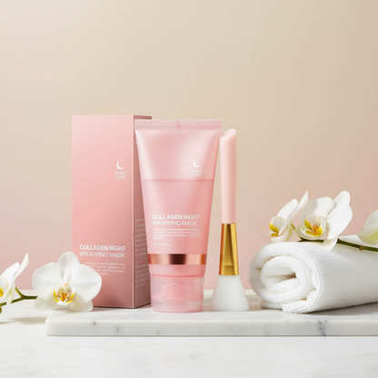 Collagen Night Wrapping Mask clean lifestyle photo