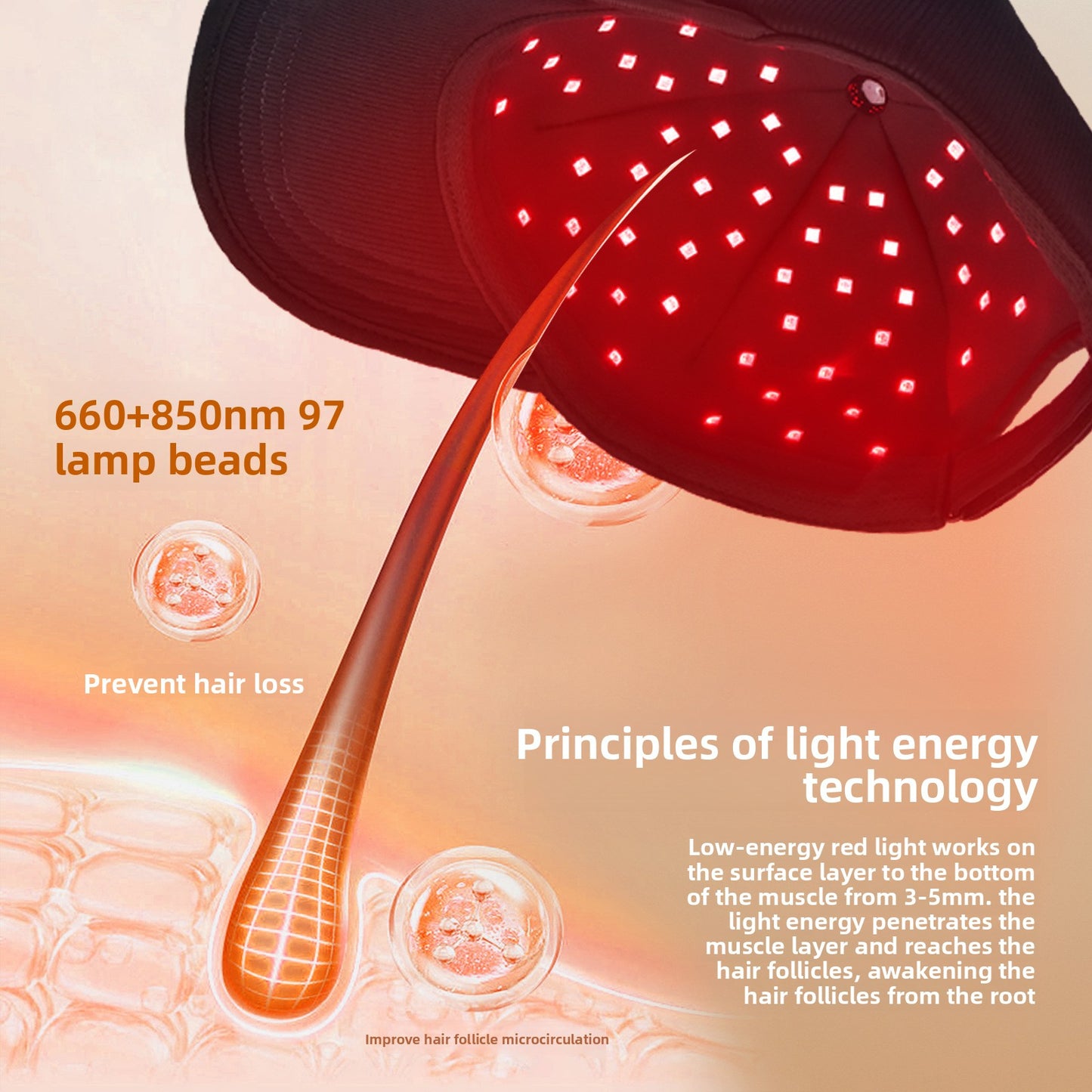Skinule LED Therapy Cap
