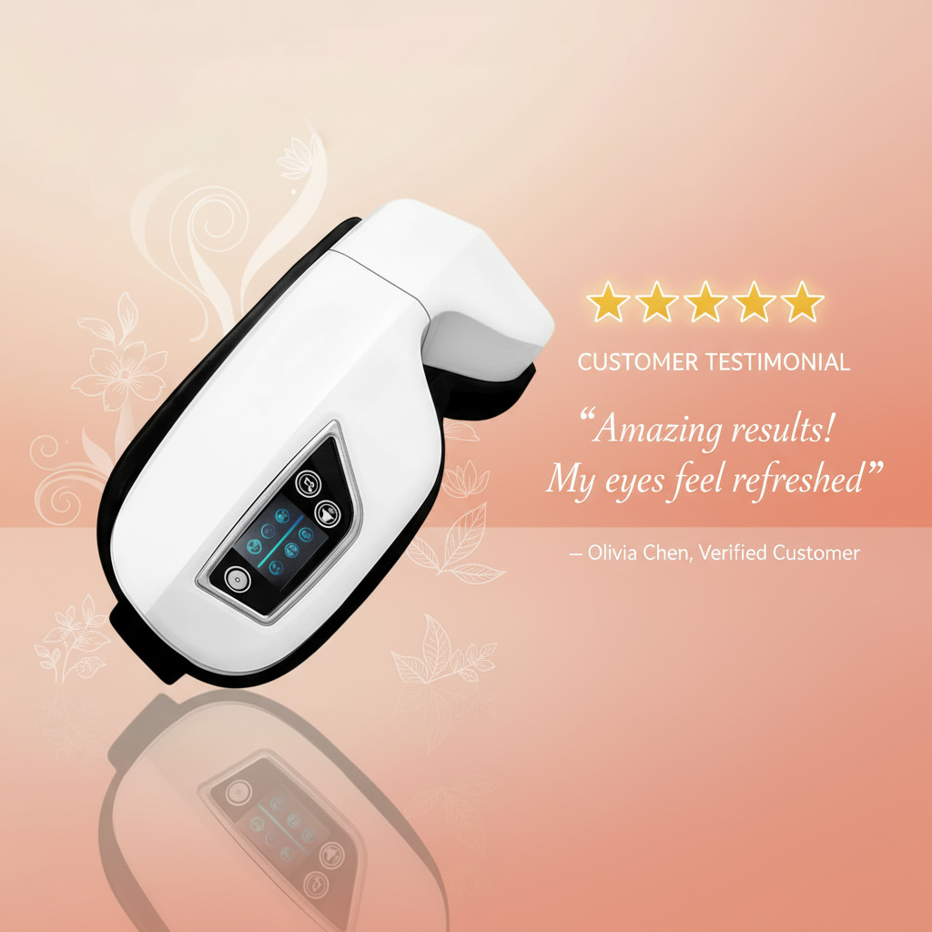 Eye Massager Review Banner