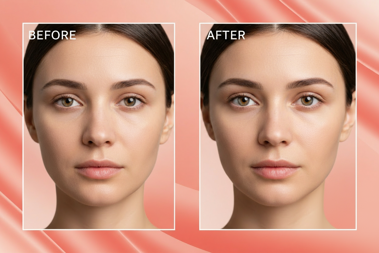 Natural Before and After Eye Results